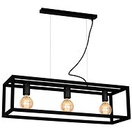 Chandelier on a cable CAGE 3xE27/60W/230V - Chandelier