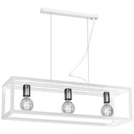 Chandelier on a cable CAGE 3xE27/60W/230V - Chandelier