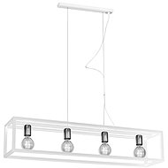 Chandelier on a cable CAGE 4xE27/60W/230V - Chandelier
