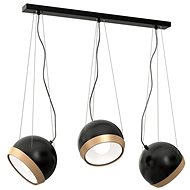 Chandelier on a wire OVAL 3xE27/60W/230V - Chandelier