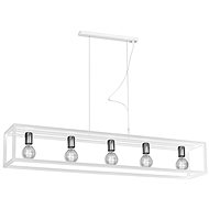 CAGE 5xE27/60W/230V cable operated chandelier - Chandelier