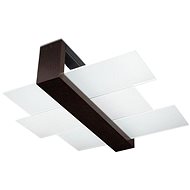 Ceiling Light FENIKS 2 2xE27/60W/230V Wenge - Ceiling Light
