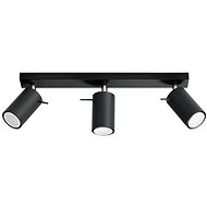 Spotlight RING 3 3xGU10/10W/230V Black - Spot Lighting