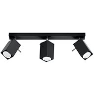Spotlight MERIDA 3 3xGU10/40W/230V Black - Spot Lighting
