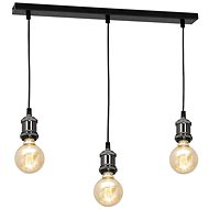 Chandelier on a cable EDISON 3xE27/60W/230V - Chandelier
