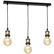 Chandelier on a cable EDISON 3xE27/60W/230V - Chandelier