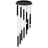 LED chandelier on cable CARBON 12xLED/12W/230V - Chandelier