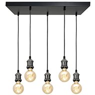 Chandelier on a cable EDISON 5xE27/60W/230V - Chandelier
