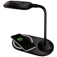 LED Table Lamp LED/3W/230V with Wireless Charging Black - Table Lamp