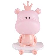 LED Dimmable Children's Night Light LED/2,5W/230V Hippo Pink - Table Lamp