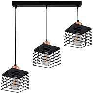 Chandelier on a cable QUATRO 3xE27/60W/230V - Chandelier