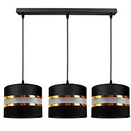 CORAL 3xE27/60W/230V black - Chandelier