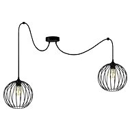 Chandelier on wire MATT 2xE27/60W/230V - Chandelier