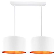 Chandelier on wire SOFIA 2xE27/60W/230V white - Chandelier