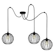 Chandelier on cable MATT 3xE27/60W/230V - Chandelier