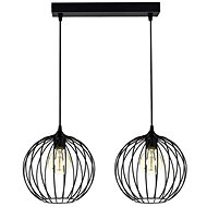 Chandelier on wire MATT 2xE27/60W/230V - Chandelier