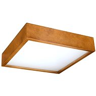 Ceiling Light MADERA 3xE27/60W/230V Oak - Ceiling Light