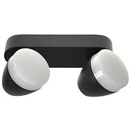 LED Spotlight SURMUR 2xLED/6W/230V Black - Spot Lighting