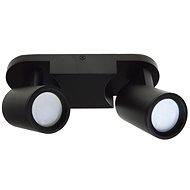 Spotlight KINIA 2xGU10/30W/230V Black - Spot Lighting