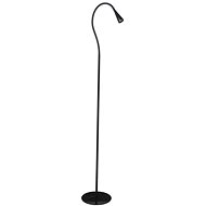 LED floor lamp MONACO 1xLED/4,2W/230V black - Floor Lamp