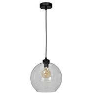 Chandelier on wire SOFIA 1xE27/60W/230V clear - Chandelier