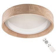 Brilagi - LED Dimmable Ceiling Light MANAROLA LED/24W/230V Oak + DO 3000-6500K - Ceiling Light