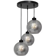 Chandelier on cable SOFIA 3xE27/60W/230V black - Chandelier