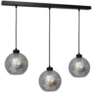 Chandelier on cable SOFIA 3xE27/60W/230V black - Chandelier