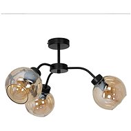 Suspended chandelier SOFIA 3xE27/60W/230V brown - Chandelier
