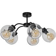 Suspended chandelier SOFIA 5xE27/60W/230V clear - Chandelier