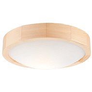 Ceiling Light NATURAL SLIM 1xE27/60W/230V 27cm Pine - Ceiling Light