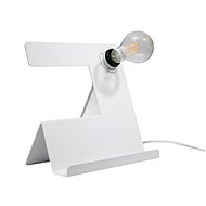 Table Lamp INCLINE 1xE27/60W/230V White - Table Lamp