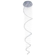 CHIARO - Crystal Ceiling Lamp CASCADE 6xGU10/50W/230V - Ceiling Light