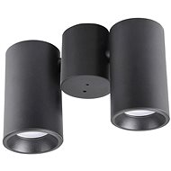 Spotlight HOBRO 2xGU10/10W/230V Black - Spot Lighting