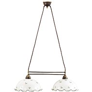 Kolarz 731,82,26 - Chandelier on Cable NONNA 2xE27/75W/230V Green - Chandelier