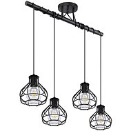 Globo - Chandelier on cable 4xE27/60W/230V - Chandelier