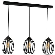 Chandelier on a cable RUSSEL 3xE27/60W/230V - Chandelier