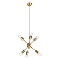 Chandelier on cable RUBY 6xE27/60W/230V - Chandelier