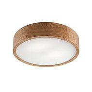 Ceiling Light OAK 2xE27/60W/230V Oak 37cm - Ceiling Light