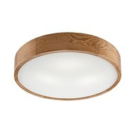 Ceiling Light OAK 3xE27/60W/230V Oak 47cm - Ceiling Light