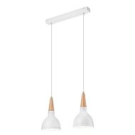 Chandelier on a wire FRANCESCA 2xE27/60W/230V - Chandelier
