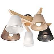 Attached chandelier ANTONIO 5xE14/40W/230V - Chandelier