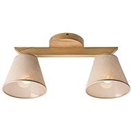 Attached chandelier ANTONIO 2xE14/40W/230V oak - Chandelier