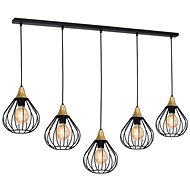 Chandelier on a cable KANE 5xE27/60W/230V - Chandelier