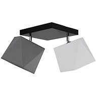 DIAMENT chandelier 2xE27/60W/230V white/grey - Chandelier