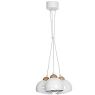 Chandelier DAMA 3xE27/60W/230V white - Chandelier