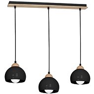 Chandelier DAMA 3xE27/60W/230V black - Chandelier