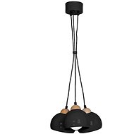 Chandelier DAMA 3xE27/60W/230V black - Chandelier