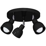 Spotlight PIK 3xE27/60W/230V Black - Spot Lighting