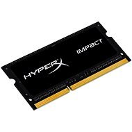 HyperX SO-DIMM 4 GB-os DDR3L 1600 MHz-es Impact CL9 kettős feszültségű fekete sorozat - RAM memória